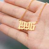 Year Necklace