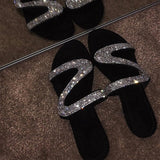 Flat Bling Sandals