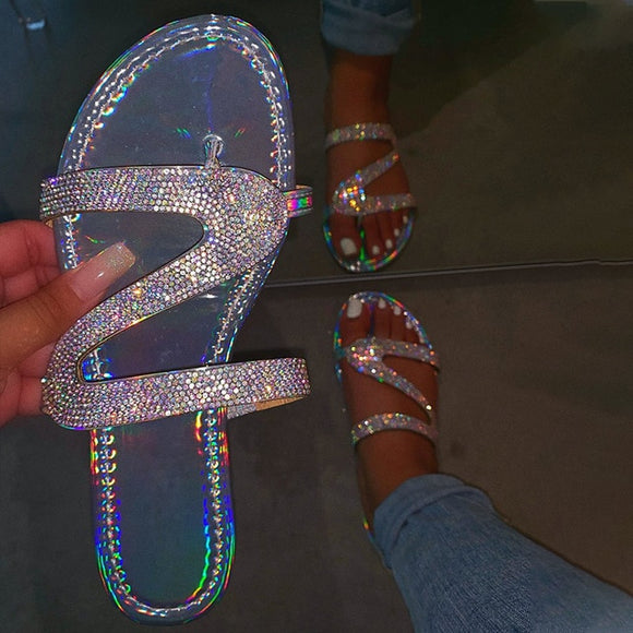 Flat Bling Sandals