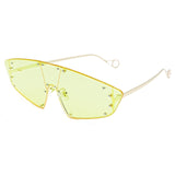 Rivet Cat Eye Sunglasses