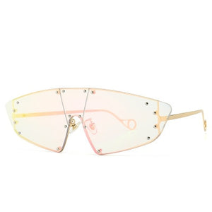 Rivet Cat Eye Sunglasses