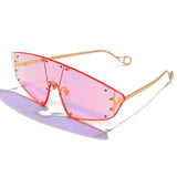 Rivet Cat Eye Sunglasses