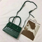 Mini Square Crocodile bag