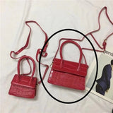 Mini Square Crocodile bag