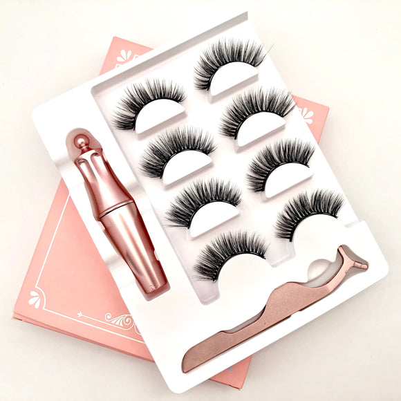 6pc Magnetic Eyelashes Set